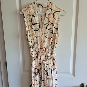 Summer Dress Made In Italy - NWT - Sleeveless Dress - Multicolor Print